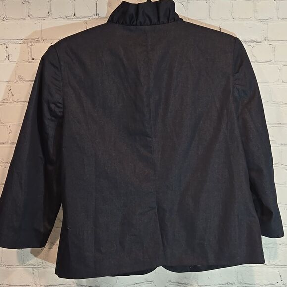 Willi Smith Denim Look Blazer Size L - Picture 5 of 7